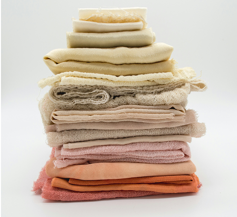 Folded towels